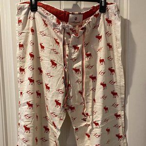 Abercrombie & Fitch moose PJ pants